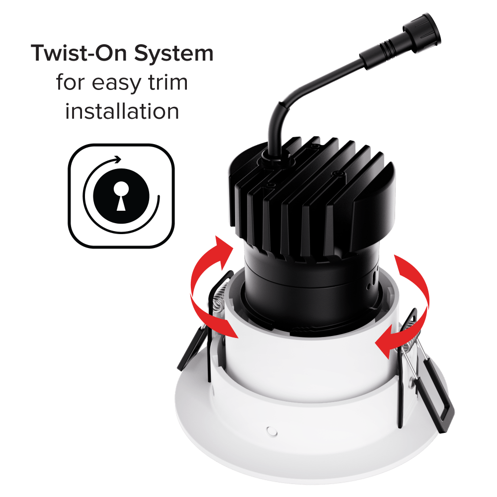 Elco Canless Koto LED Module - 2700K - 4000K, 950 Lumens - Sonic Electric