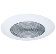 Elco EL113W 6 White Shower Trim - Sonic Electric