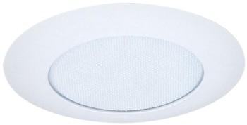 Elco EL12SH 6 Shower Trim with Lexan Ring and Albalite Lens - White