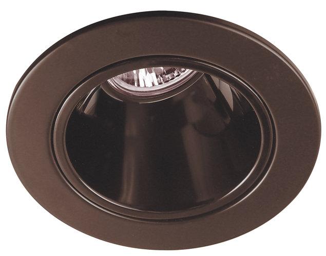 Elco EL1422 NOTS 4 Low Voltage 45 Adjustable Wall Wash with Reflector - Bronze - Sonic Electric