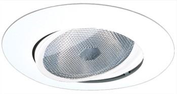 Elco EL318W 6 Adjustable Gimbal Ring for PAR38 - White - Sonic Electric