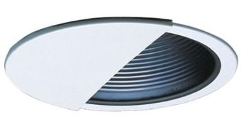 Elco ELM45B 6 Wall Wash with Metal Baffle - Black