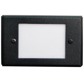 Elco ELST76 12V LED Mini Step Light with Smooth White Acrylic Lens - Sonic Electric