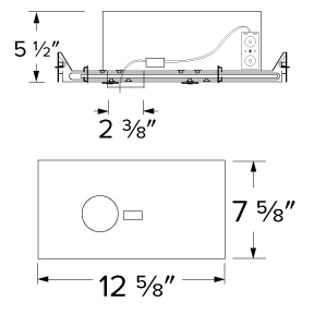 Elco Oak Housings with 12V AC Transformer for Downlight or Adjustable - Sonic Electric