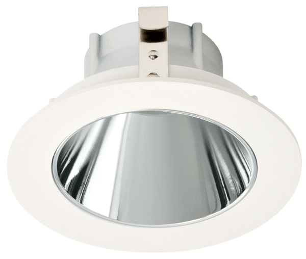 Elco Pex 3 Round Deep Reflector Trim for Koto System ELK3618C - Chrome Reflector, White Ring