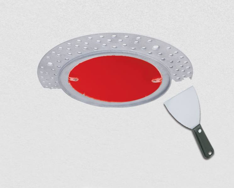 Elco Pex 4 Round Flush Mount Trim Adaptor for Koto System - EL4FMR - Sonic Electric