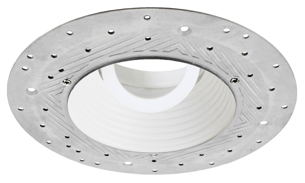 Elco Pex 4 Round Trimless Adjustable Baffle Trim for Koto Module - White - Sonic Electric