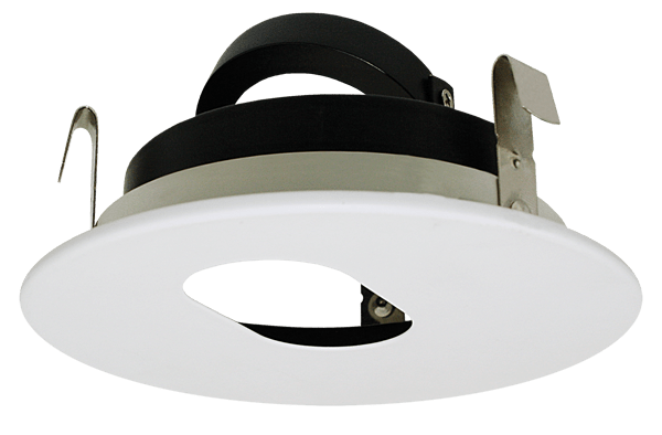 Elco Pex 4 Slot Aperture Trim for Koto System - Black Slot/White Ring, ELK4130W - Sonic Electric