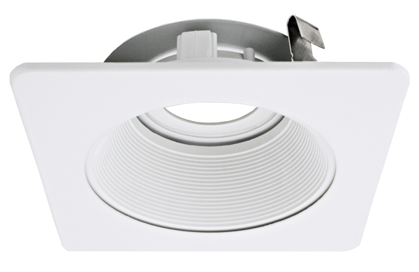 Elco Pex 4 Square Adjustable Phenolic Baffle Trim for Koto System - Sonic Electric