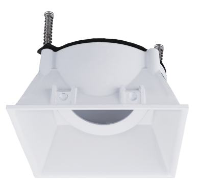 Elco Pex 4 Square Adjustable Trimless Smooth Reflector Trim for Koto Module - Sonic Electric