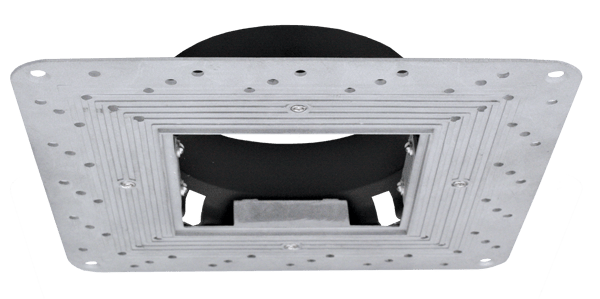 Elco Pex 4 Square Adjustable Trimless Smooth Reflector Trim for Koto Module - Sonic Electric