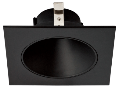 Elco Pex 4 Square Deep Reflector Trim for Koto System - White, ELK4122W - Sonic Electric