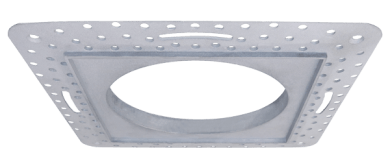 Elco Pex 4 Square Flush Mount Trim Adaptor for Koto System - EL4FMS - Sonic Electric