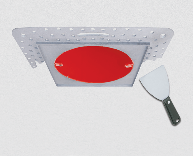 Elco Pex 4 Square Flush Mount Trim Adaptor for Koto System - EL4FMS - Sonic Electric