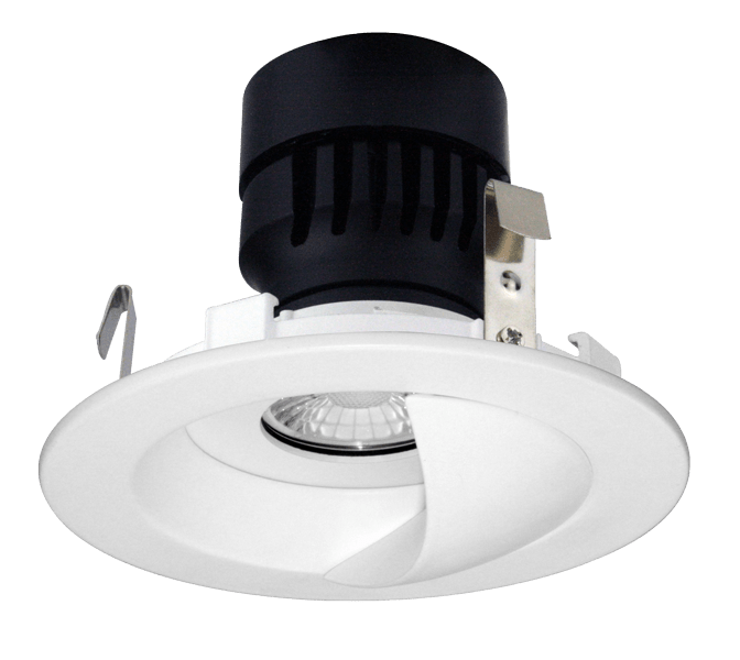 Elco Unique 4 Diecast Round Wall Wash Trim for Koto Module - ELK4715W, White - Sonic Electric