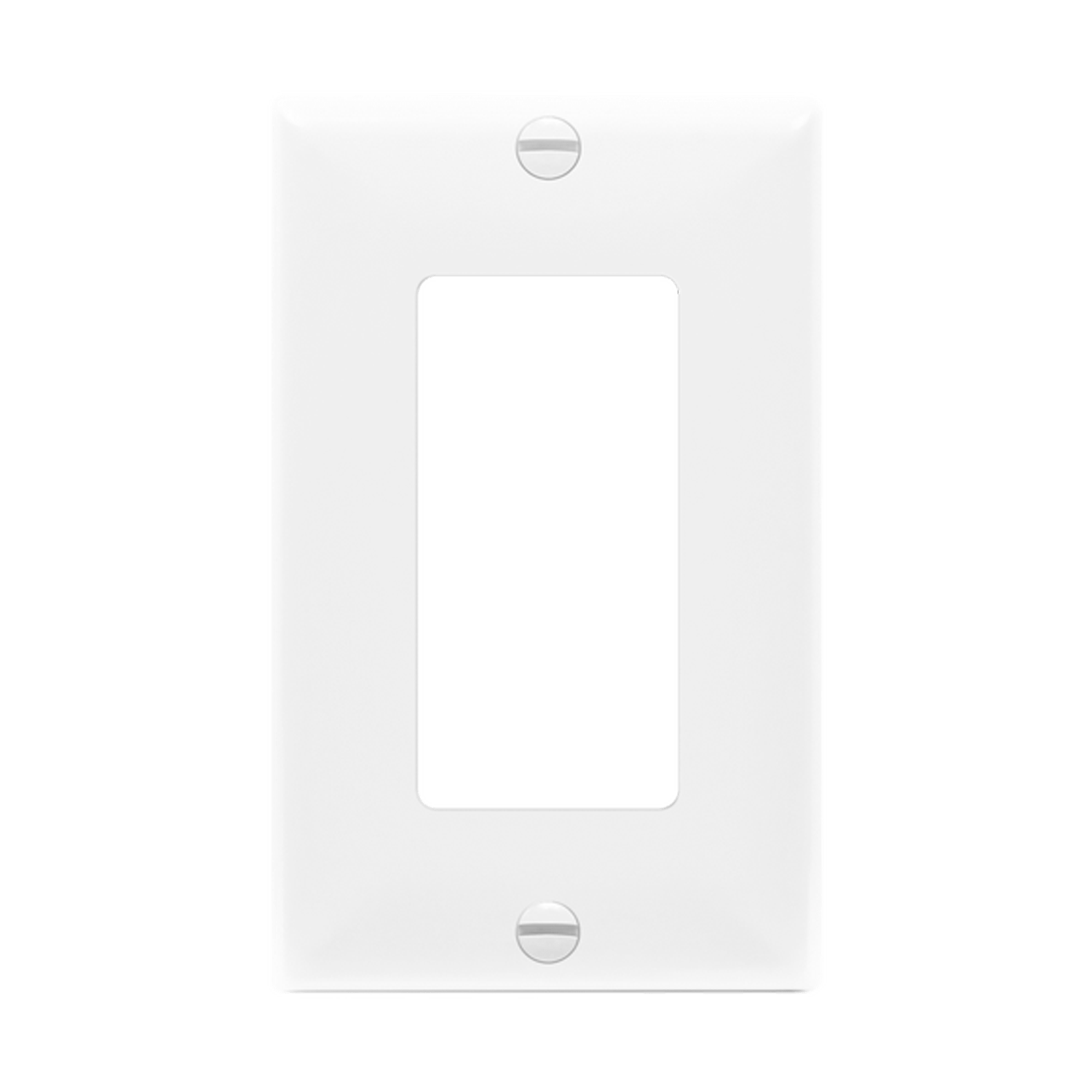 Enerlites Decora/GFCI One-Gang Wall Plate - 8831-W - Sonic Electric