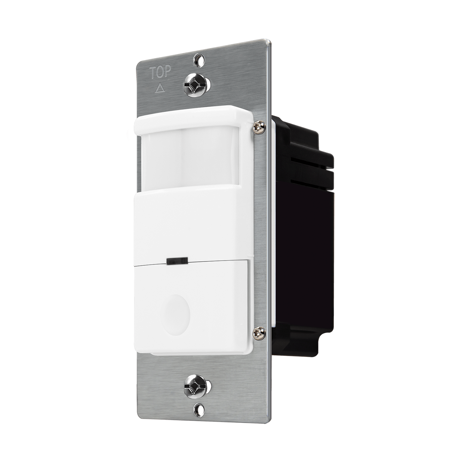 Enerlites DWOS-J 180° PIR Occupancy/Vacancy Motion Sensor Wall Switch, Single Pole - Sonic Electric