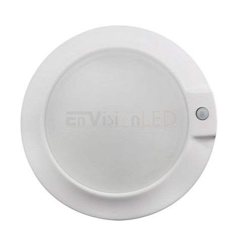 Envision 10W 4" Cusp Disk LED CCT Selectable W/ PIR - Sonic Electric