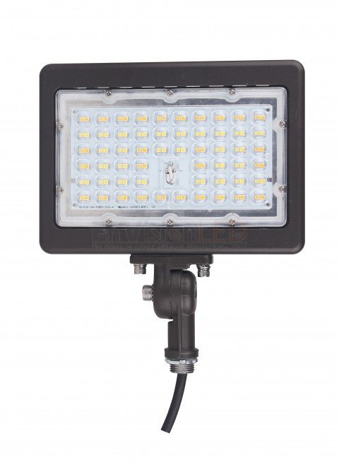 Envision 80W Flood Area Light 3CCT (Knuckle) - Sonic Electric