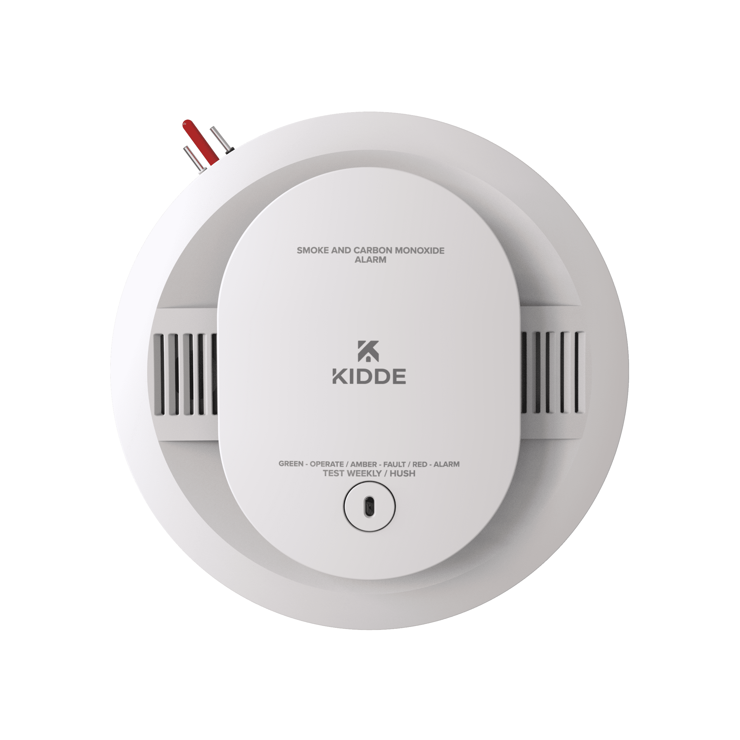 Alarma de Humo y Monóxido de Carbono 85 dB Sensor Electroquímico