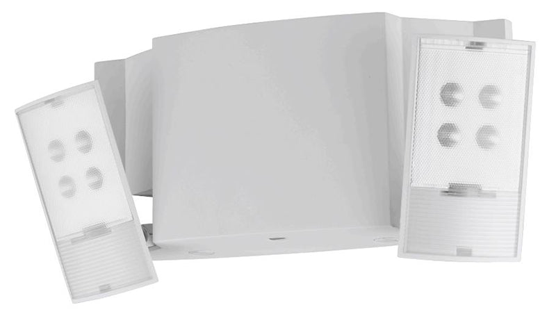 LED 2-Head Emergency Light, 120-277V