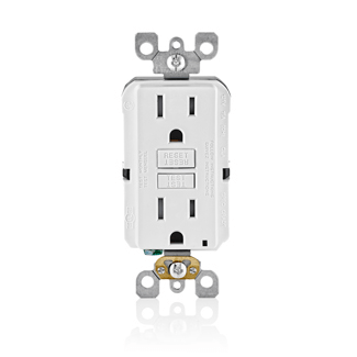 Leviton GFTR1-W Self-Test SmartlockPro Slim GFCI Tamper-Resistant Receptacle - Sonic Electric