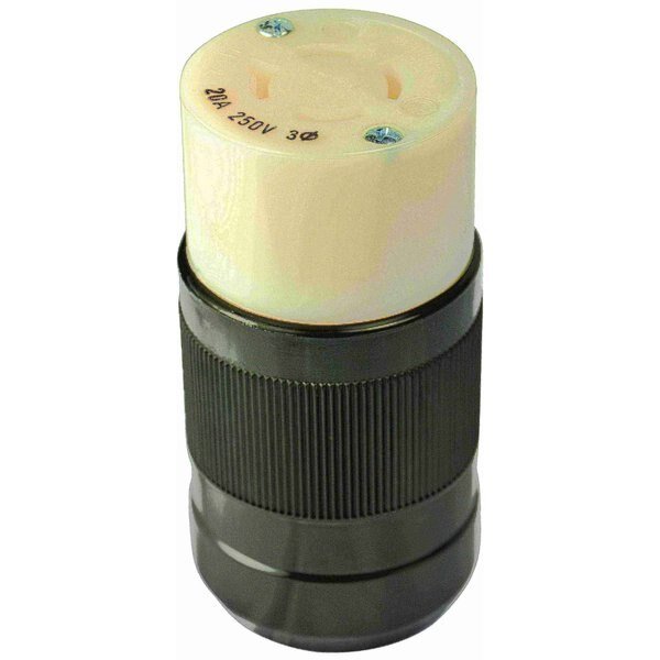 Marinco 2015C NEMA Locking Connector, 20A 3 Phase 250V 3P 4W - Sonic Electric