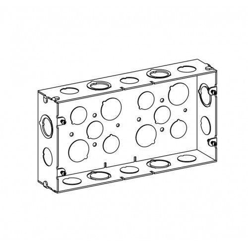 Orbit 1-5/8 Deep, 3-Gang Multigang Switch Box - Sonic Electric