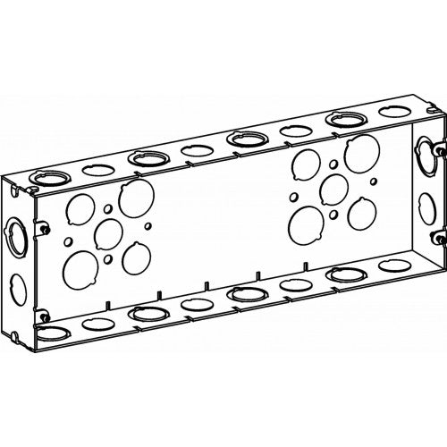 Orbit 1-5/8 Deep, 6-Gang Multigang Switch Box - Sonic Electric
