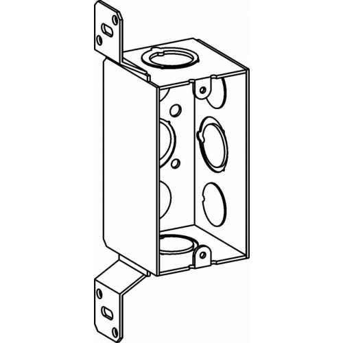 Orbit 2-1/8 Deep, 1-Gang Welded Deep Handy Box With MKO & FB Bracket - Sonic Electric