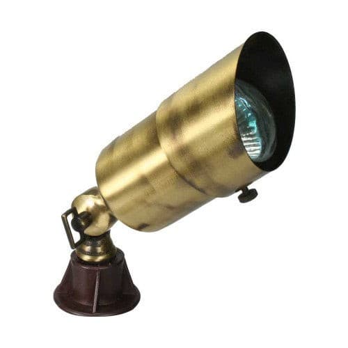 Orbit B102 12V Solid Brass Directional Bullet Landscape Light - Sonic Electric
