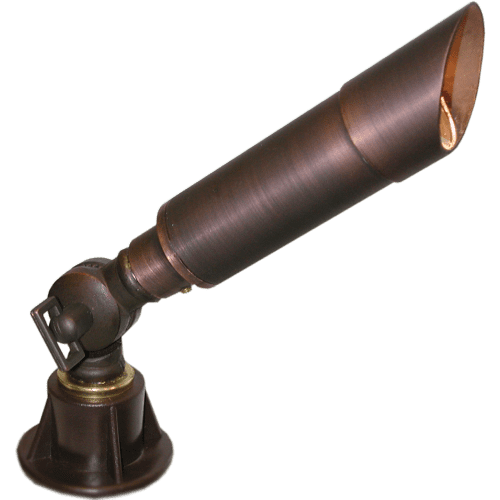 Orbit B105 12V Cast Brass Directional Bullet Landscape Light - Sonic Electric