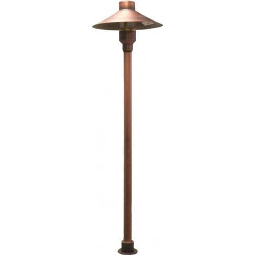 Orbit B225 Solid Brass Large Mushroom Landscape Path Light - Sonic Electric