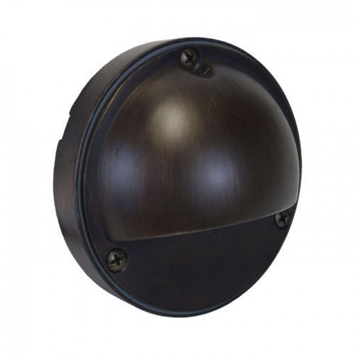 Orbit B7011 Solid Cast Brass 4" Surface Moon Wall/Step Light - Sonic Electric