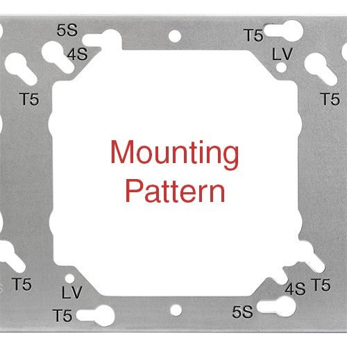 Orbit FB-4 4 Box Position Flat Box Mounting Bracket for 24" Stud - Sonic Electric