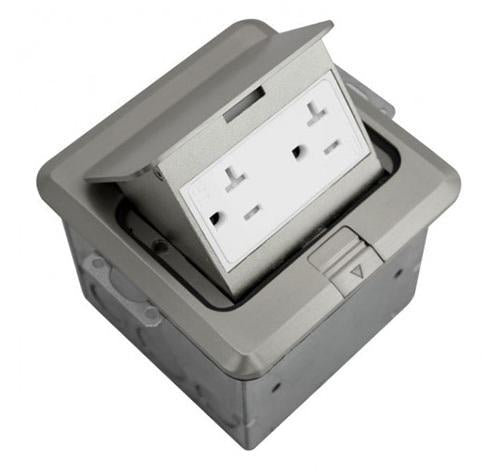Orbit Floor Box Pop-up With Duplex Receptacle 125V AC - Sonic Electric