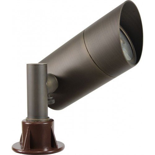 Orbit LB152 Outdoor LED Directional Landscape Light - Solid Brass, 12V, 3W/6W
