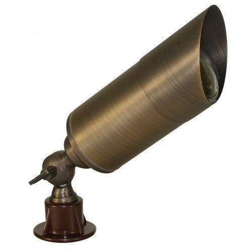 Orbit LB160SH Outdoor LED 6W Directional Landscape Light - Cast Brass - Sonic Electric