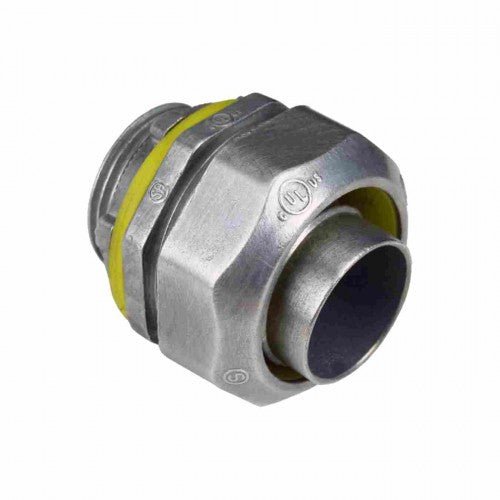 Orbit LT-125 Connector, 1 1/4" Liquid Tight Non-Insulated Zinc Straight - Sonic Electric