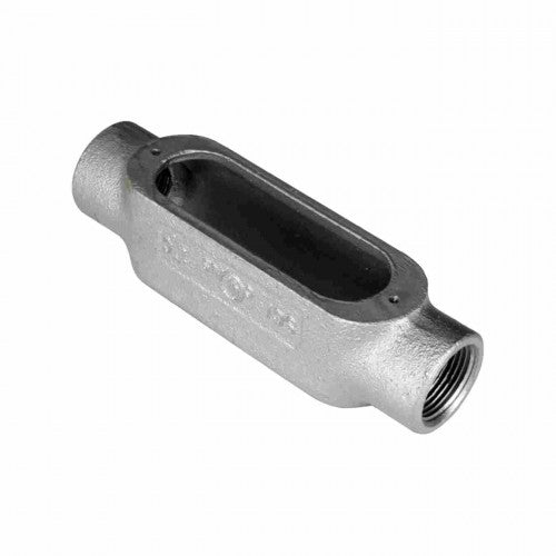 Orbit MC-125 Conduit Body, 1 1/4" Threaded Malleable Iron - Type C