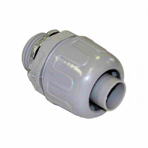 Orbit NMLT-38 Connector, 3/8" Liquid Tight PVC Non-Metallic Straight - Sonic Electric