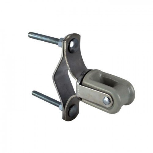Orbit PWH-M Porcelain Wire Holder With Steel Clip for Mast