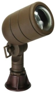 Orbit S130 12V Cast Aluminum Directional Landscape Light Fixture - Sonic Electric