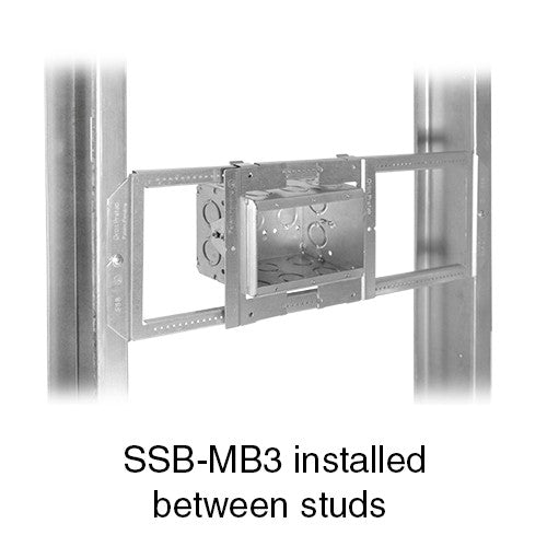 Orbit SSB-T5 Simple Support Bracket for Boxes (25 Pack) - Sonic Electric