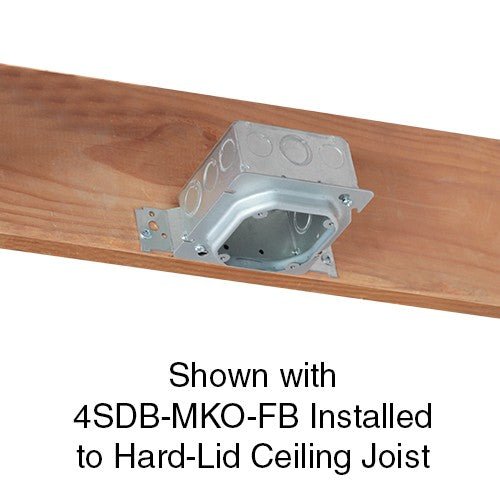 Orbit Universal 4‚¬� & 4-11/16‚¬� to 4O Covers Square to Octagon Fixture Ring - Multiple Sizes - Sonic Electric