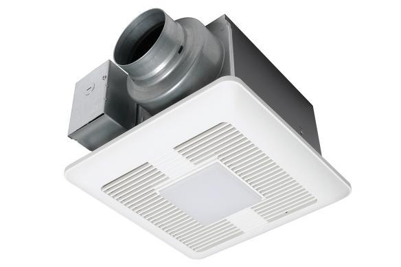 Panasonic FV-0511VQL1 WhisperCeiling DC - ECM Motor with Pick-A Flow Fan with Led Light 50-80-110 CFM - Sonic Electric