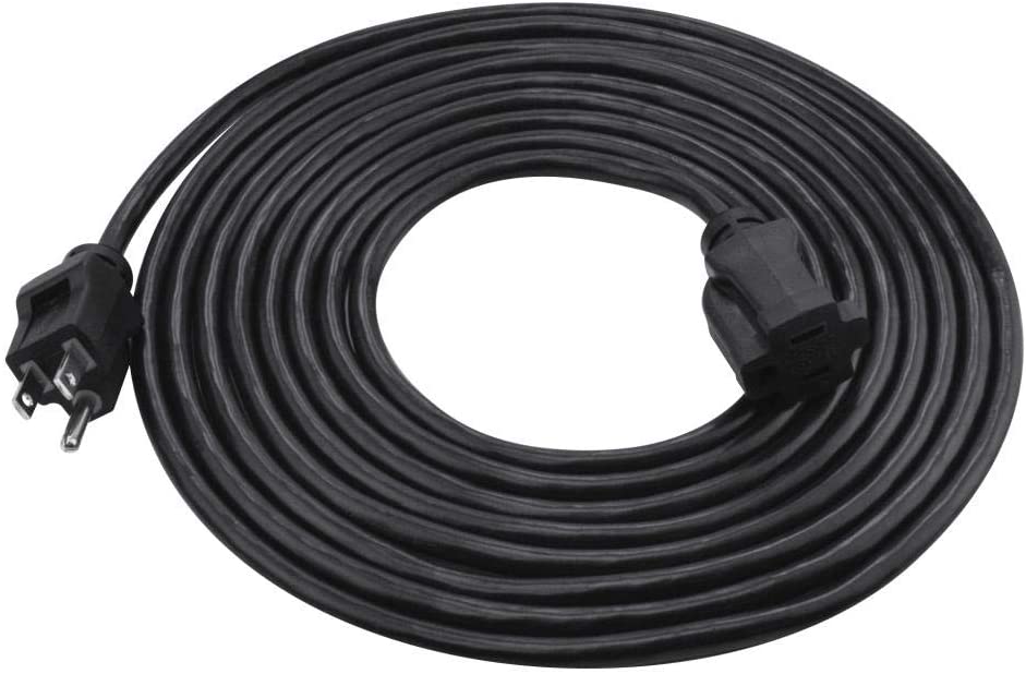 Prime EC502615 15 ft. 16/3 SJTW Indoor/Outdoor Extension Cord - Black - Sonic Electric