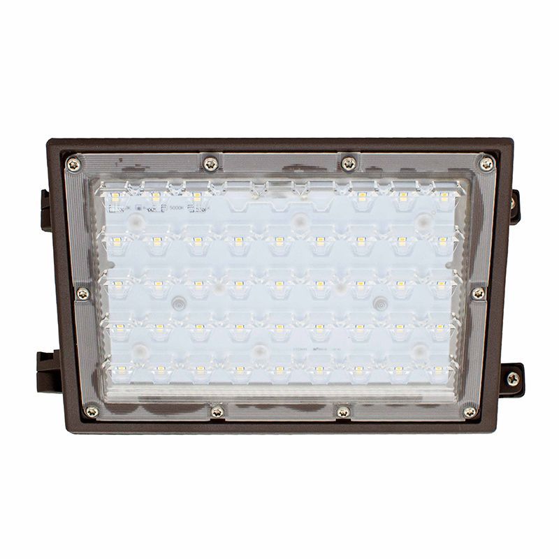 Westgate WML2-50W-50K-SM LED Non-Cutoff 2nd Generation Wall Pack Outdoor Lighting - Dark Bronze
