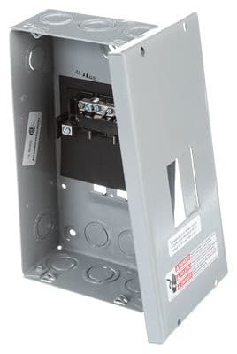 Siemens 60-Amp 2-Space 4-Circuits Surface Mount Circuit Breaker Enclosure - Sonic Electric