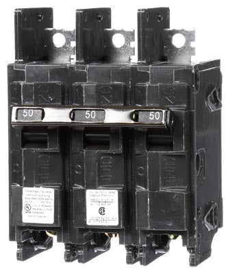 Siemens BQ3B050H 50-Amp 3-Pole 240V Circuit Breaker - Sonic Electric